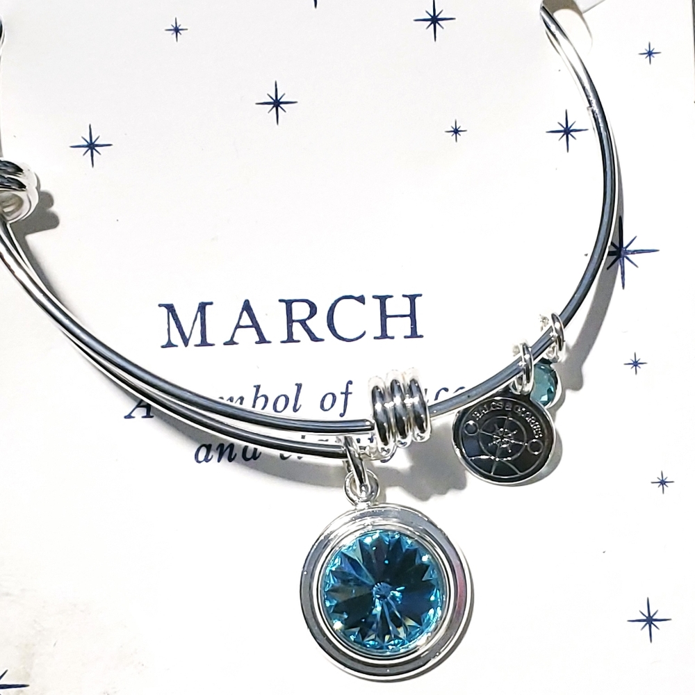 Fashion Jewelry Flexible Bangle month of March